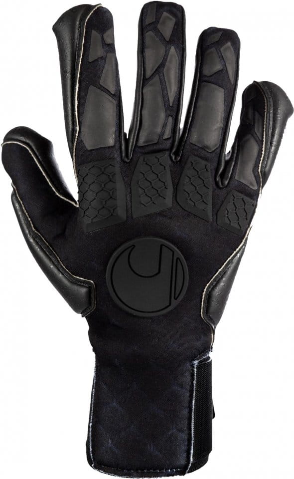Goalkeeper's gloves Uhlsport Hyperblack Supergrip+ HN