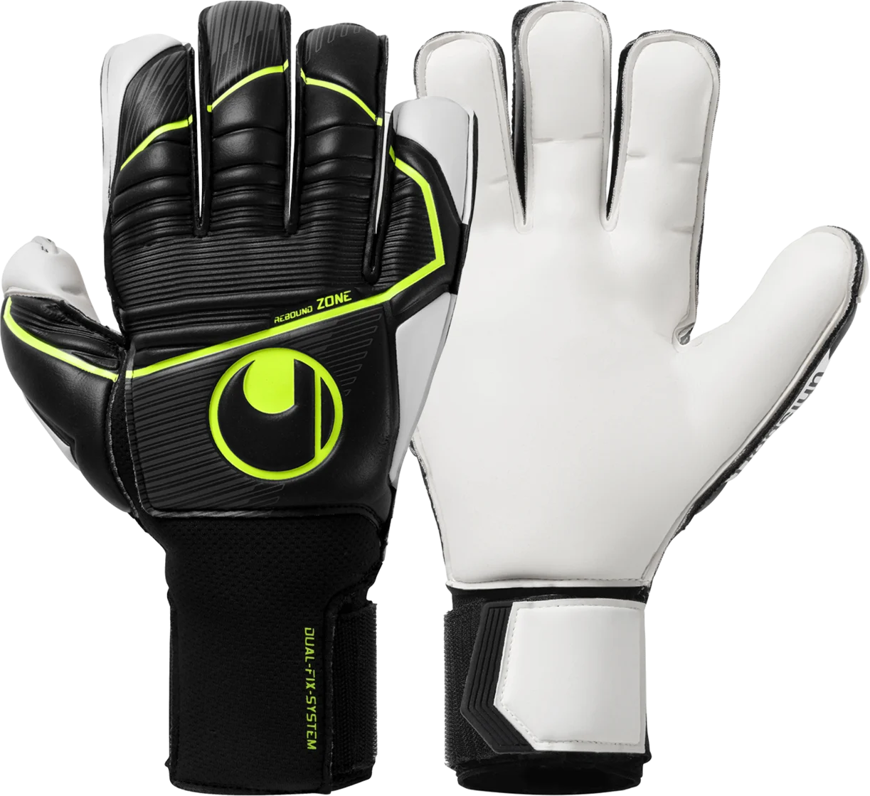 Goalkeeper's gloves Uhlsport Absolutgrip Flex Frame Carbon