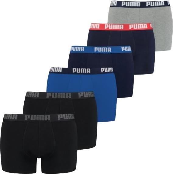 shorts Puma Basic Boxer 6er Pack F002