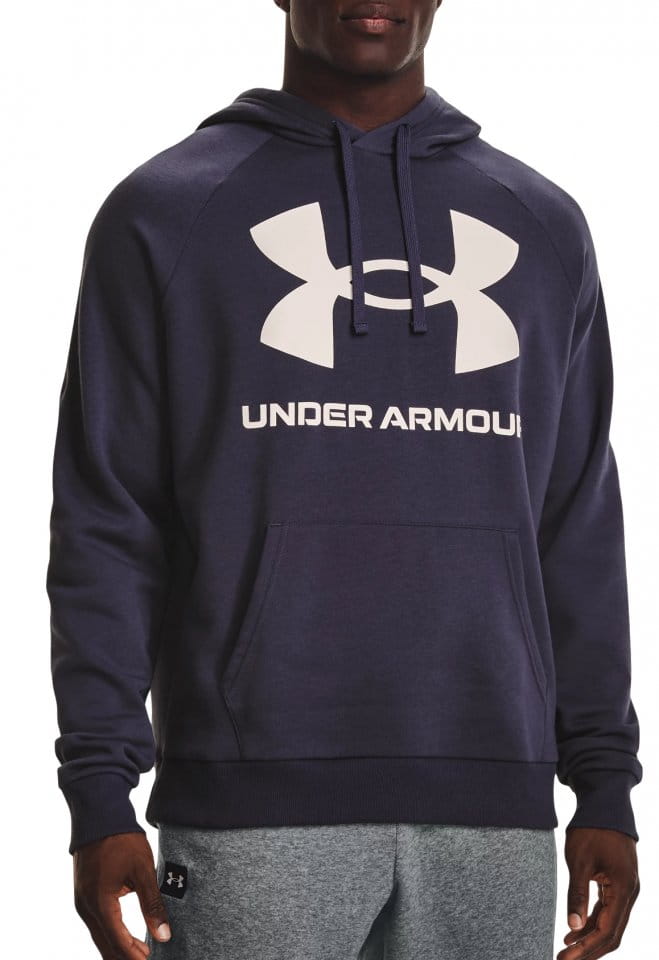 Hooded sweatshirt Under Armour UA Rival Fleece Big Logo HD-GRY