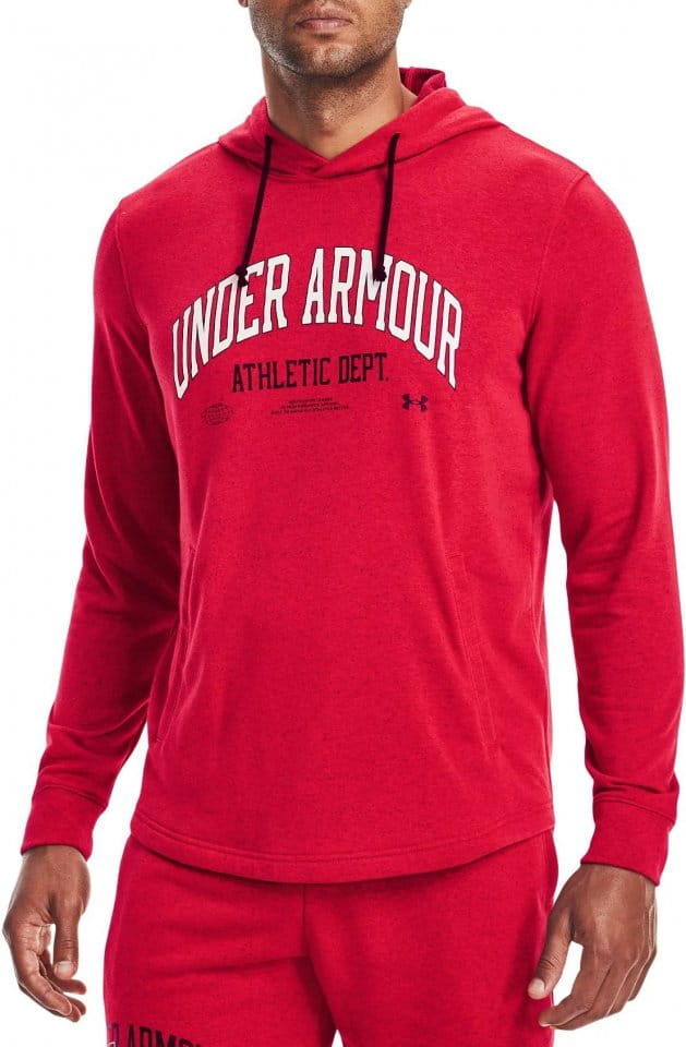 Hooded sweatshirt Under Armour UA Rival Try Athlc Dept HD-RED
