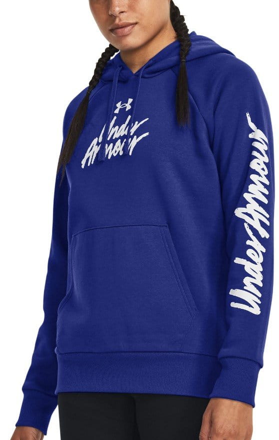 Hooded sweatshirt Under Armour UA Rival Fleece Graphic Hdy-BLU