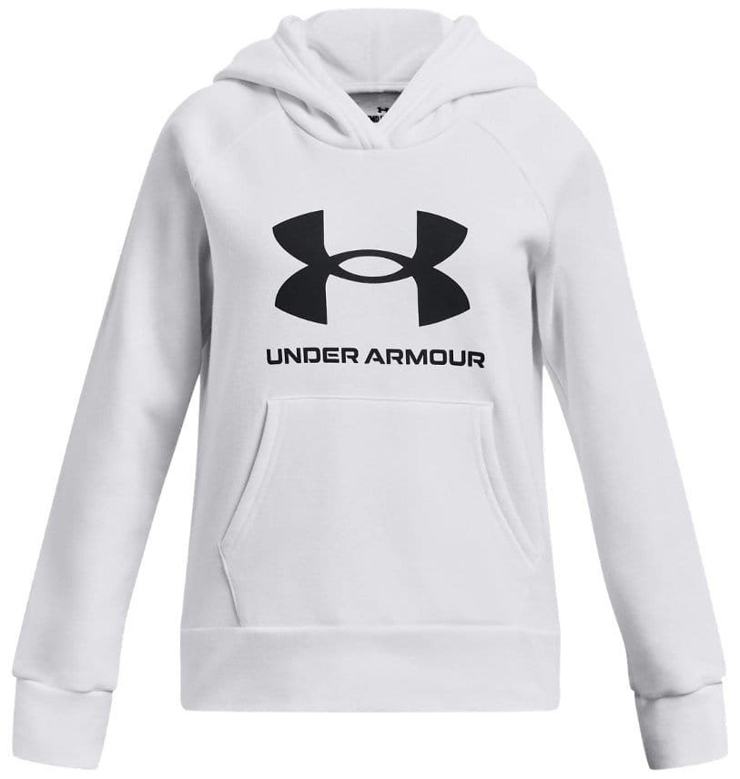 Hooded sweatshirt Under Armour UA Rival Fleece BL Hoodie-WHT