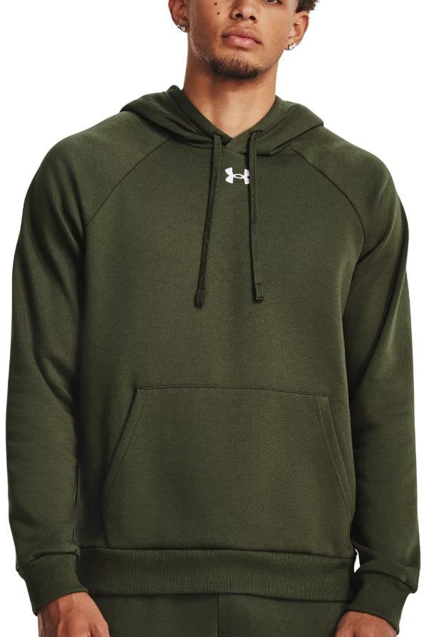 Hooded sweatshirt Under Armour Rival Fleece Hoody Grün F390