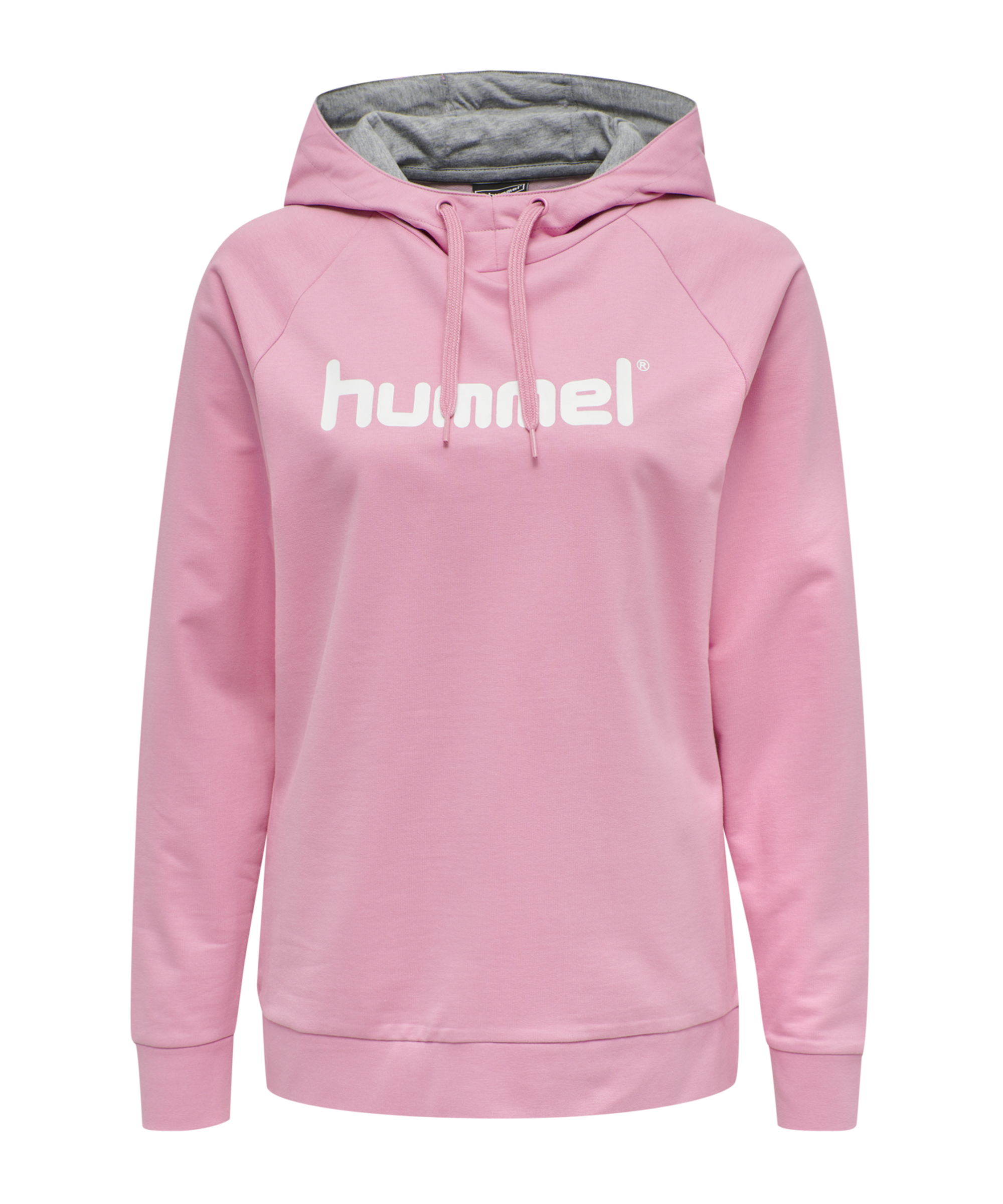 Hooded sweatshirt Hummel GO COTTON LOGO HOODIE WOMAN