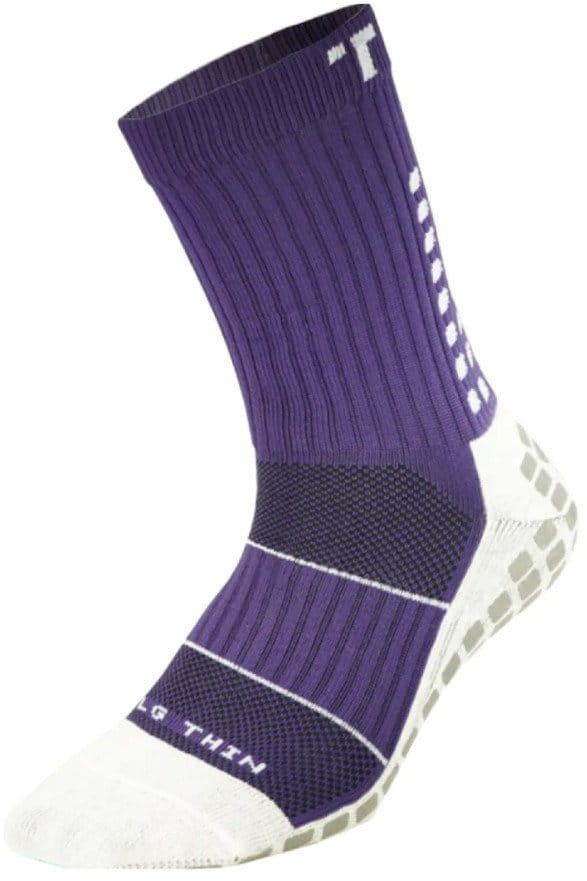 Socks Trusox Thin 3.0 - Purple with White trademarks