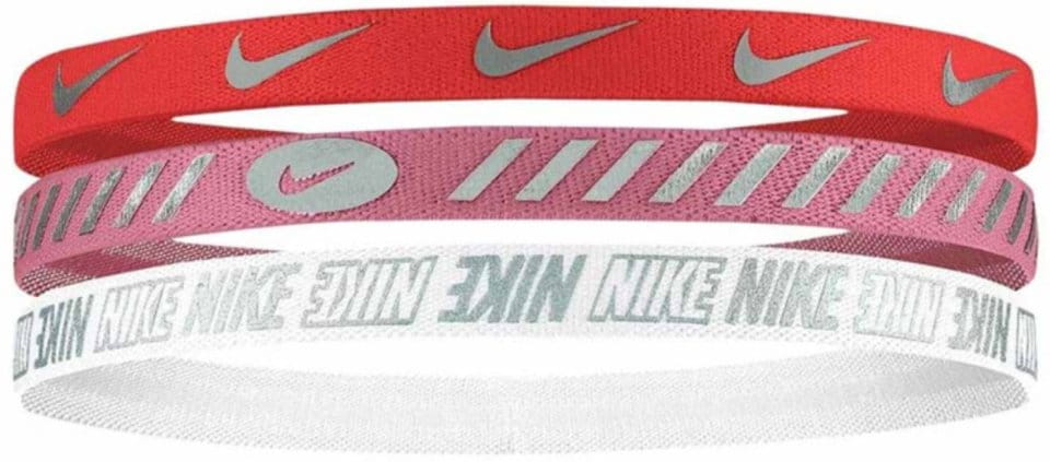 Rubber band Nike W HEADBANDS 3.0 3 PK METALLIC