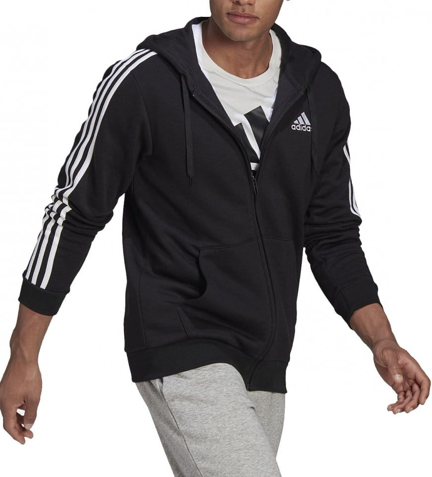 Hooded sweatshirt adidas Sportswear Essentials 3-Stripes FZ Bluza