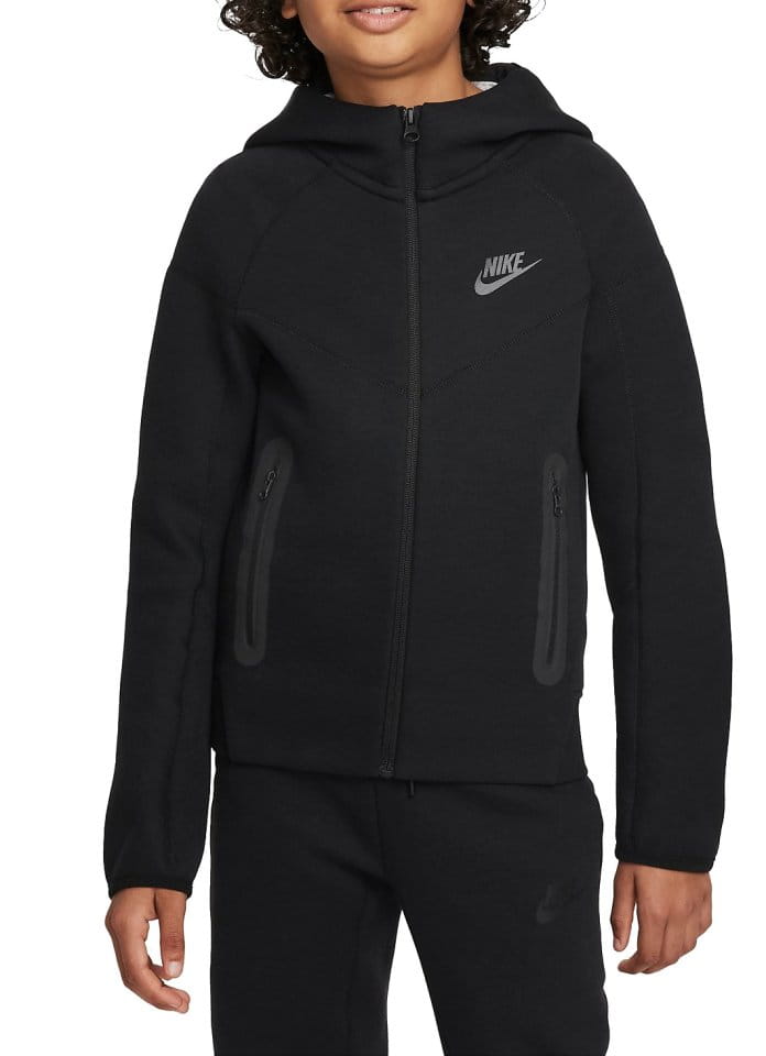 Hooded sweatshirt Nike B NSW TECH FLC FZ