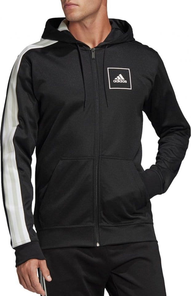 Hooded sweatshirt adidas Sportswear M 3S Pique FZ