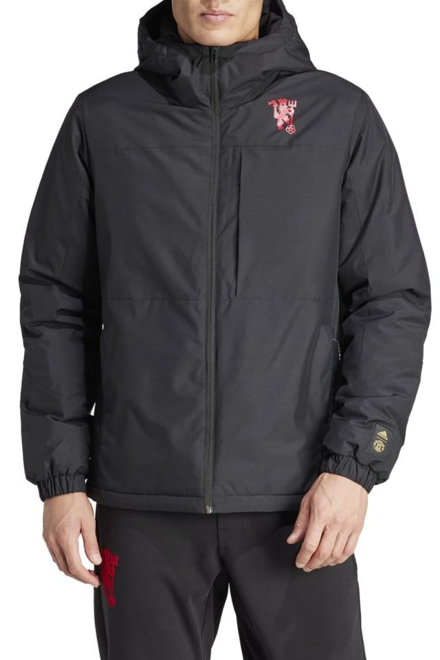 Hooded jacket adidas MUFC CS JKT