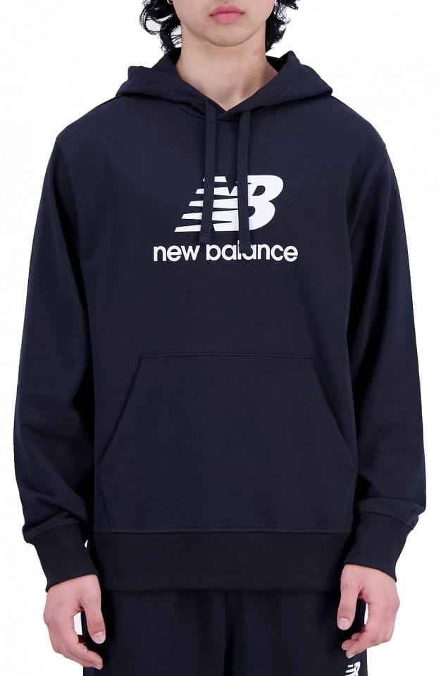 Hooded sweatshirt New Balance Essentials Stacked Logo French Terry