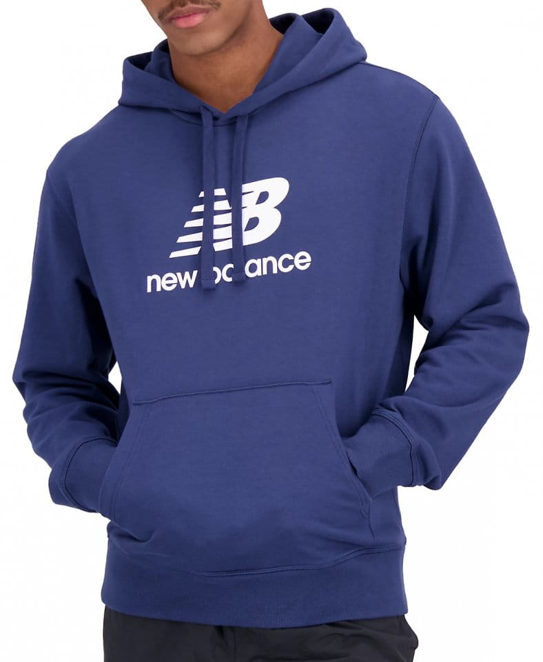 Hooded sweatshirt New Balance Essentials Stacked Logo French Terry